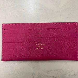 Pink off brand card holder